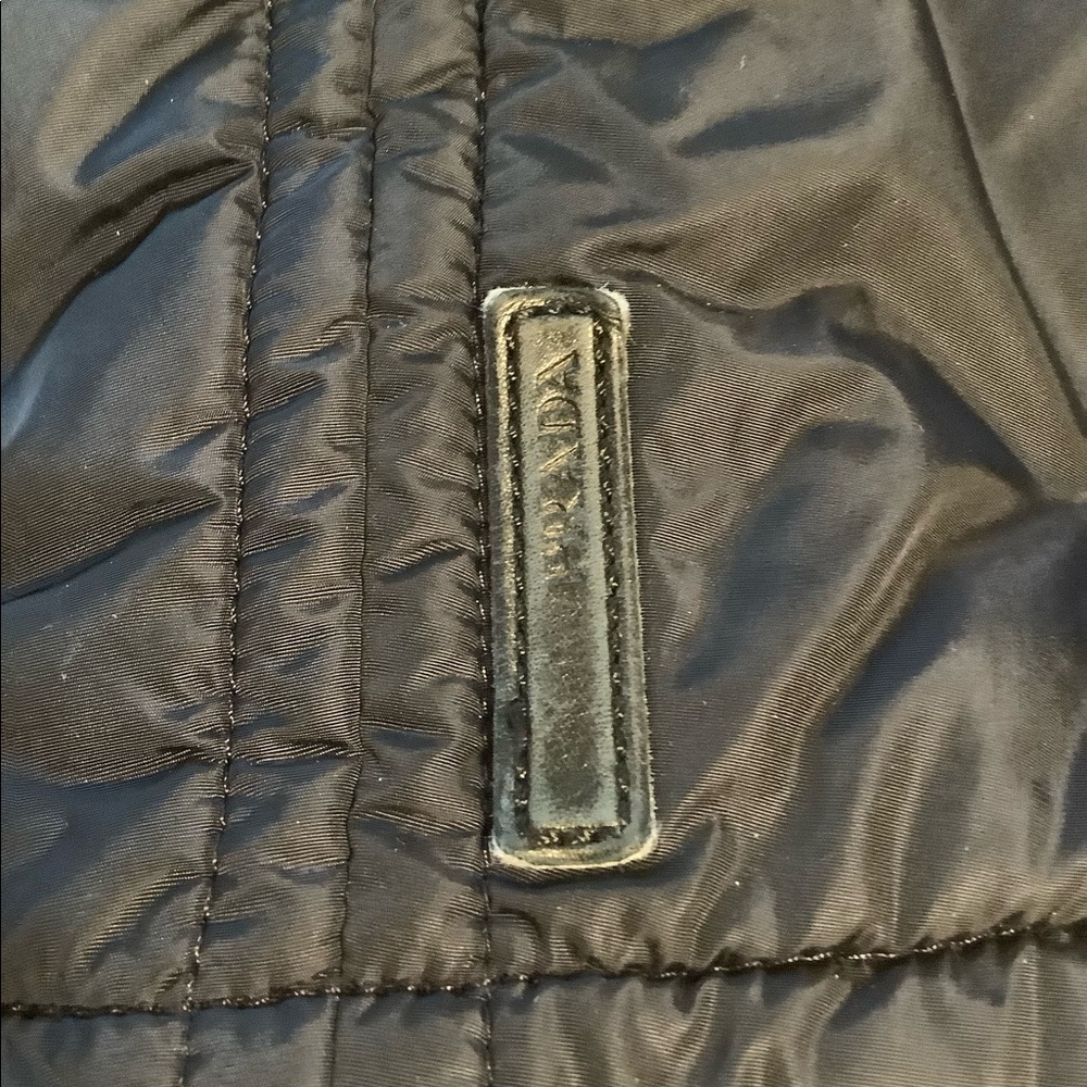 Prada lightweight dark blue coat sz44 - Picture 8 of 16